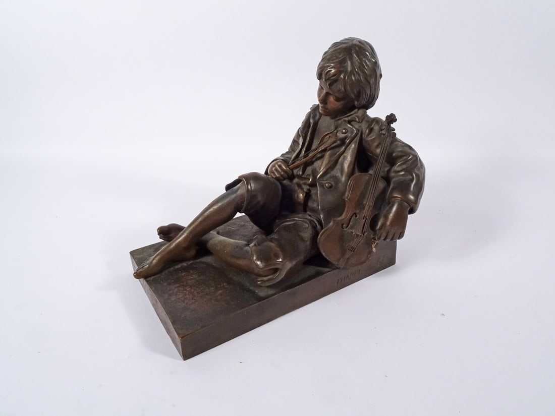 Leon Tharel Bronze Sculpture (1 of 2)