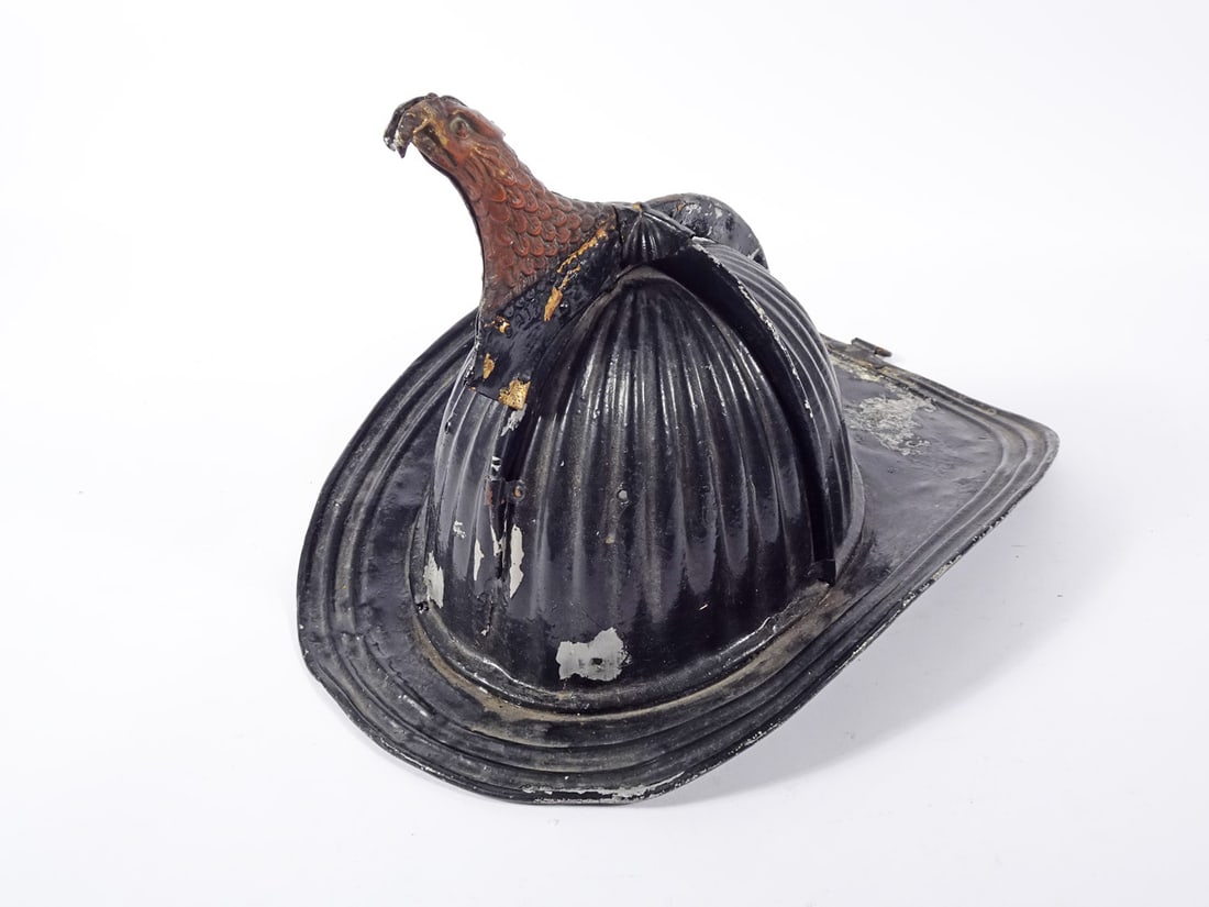 Cairns and Brothers Metal Fireman's Helmet (1 of 3)