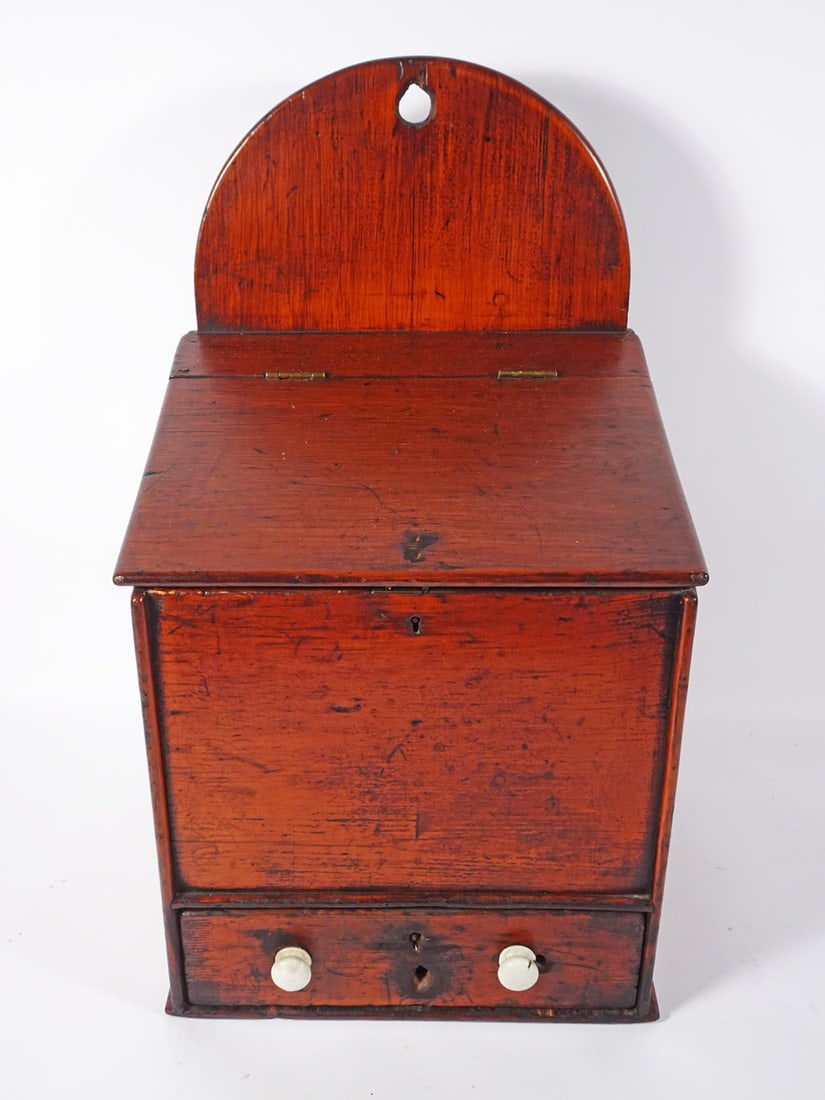 Antique Primitive Hanging Salt and Spice Box (1 of 2)