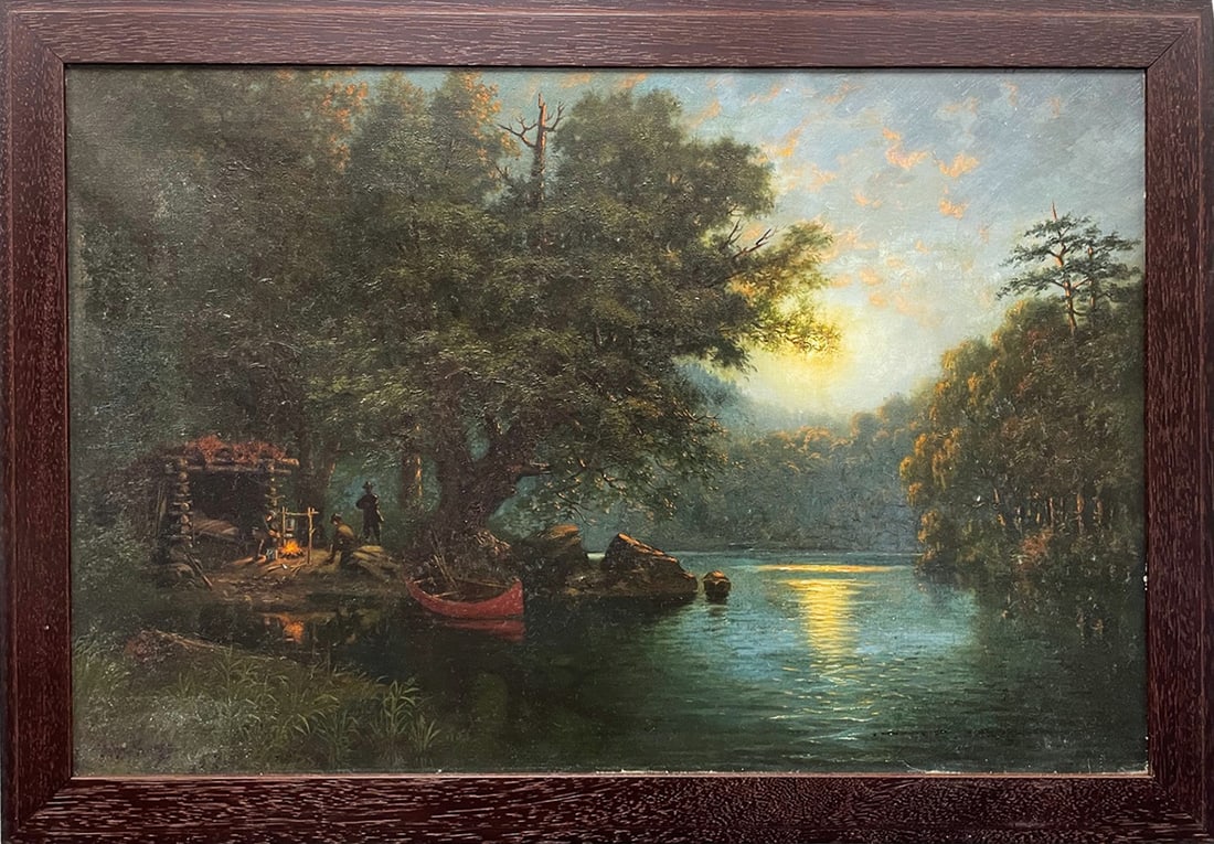 John Kesel Oil on Canvas (1 of 2)