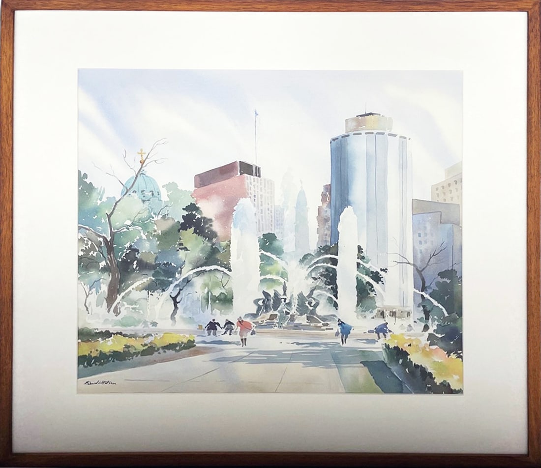 Howard Noel Watson Watercolor on Paper (1 of 2)