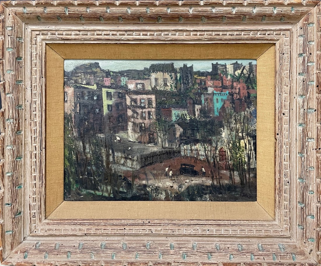 Martin Jackson Oil on Wood Panel (1 of 2)