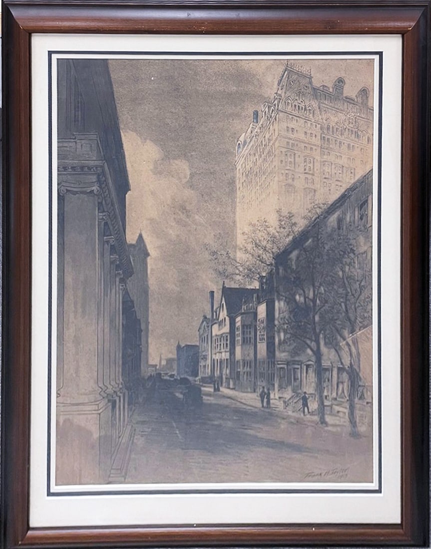 Frank Hamilton Taylor Ink and Wash on Paper (1 of 3)