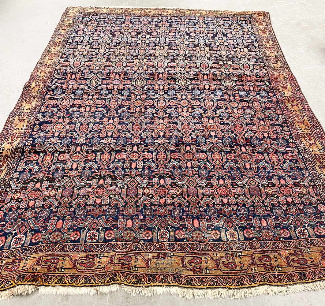 Antique Persian Bijar Rug (1 of 3)
