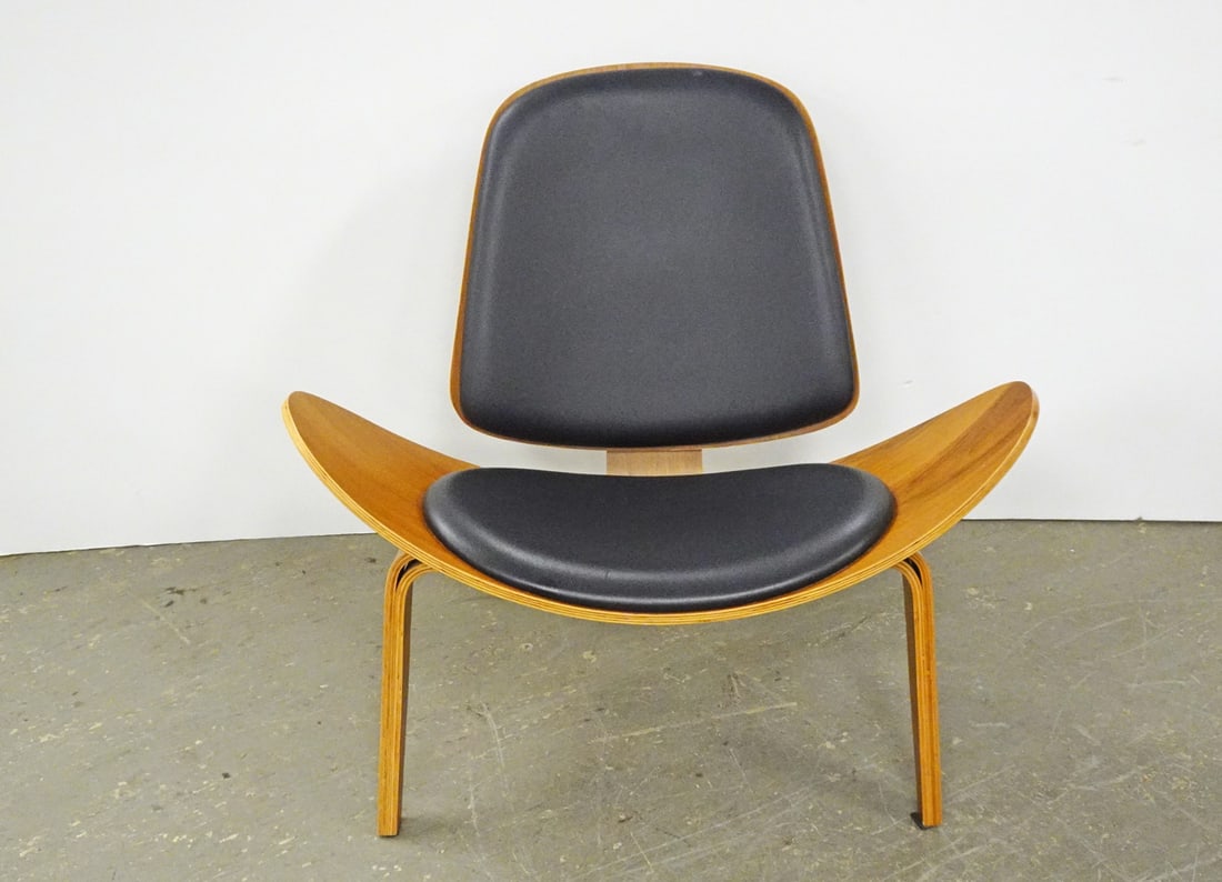 Danish Modern Shell Lounge Chair (1 of 2)