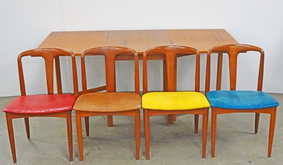 Danish Modern Teak Dining Set (1 of 4)