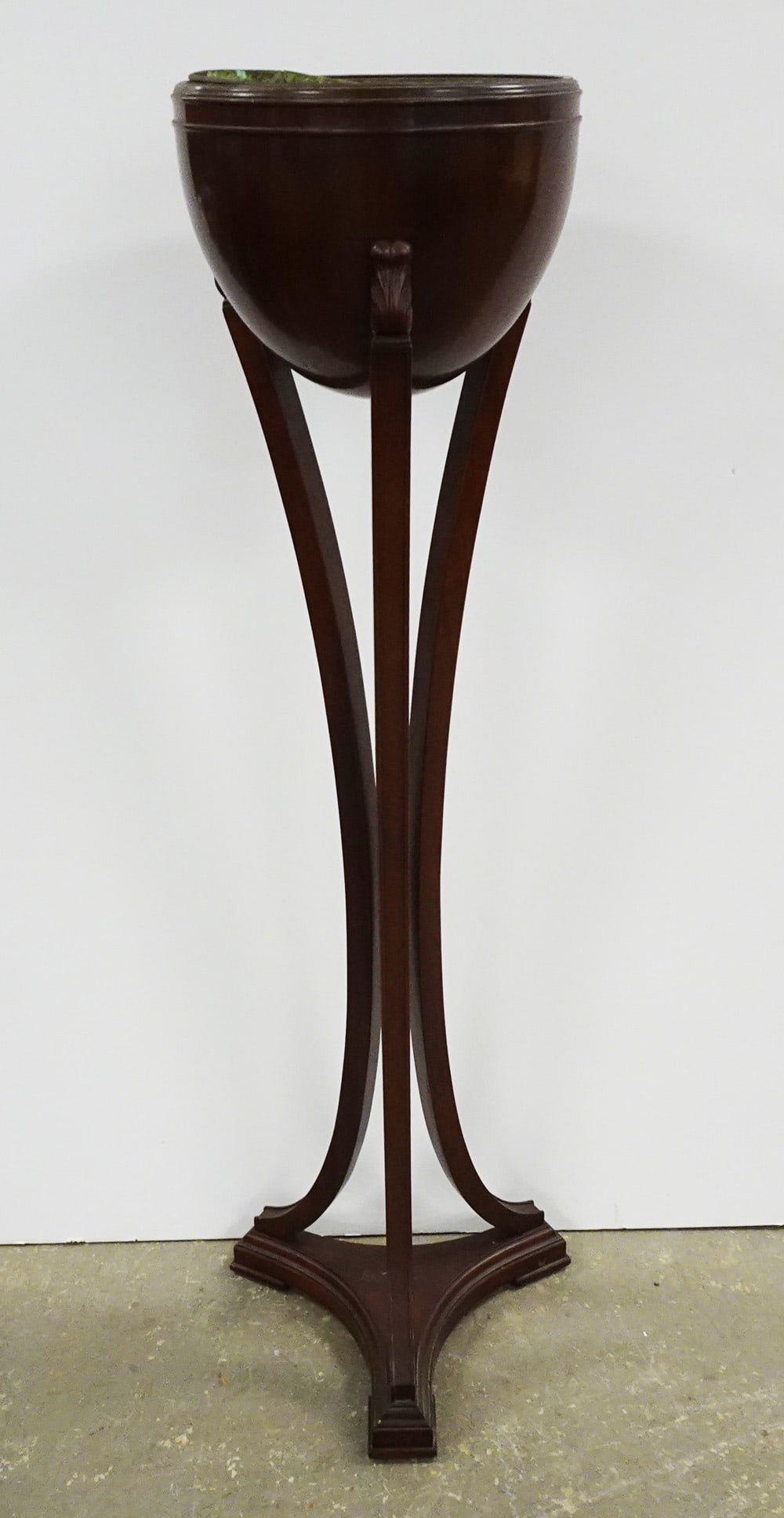 Neo Classical Style Mahogany Torchiere (1 of 2)