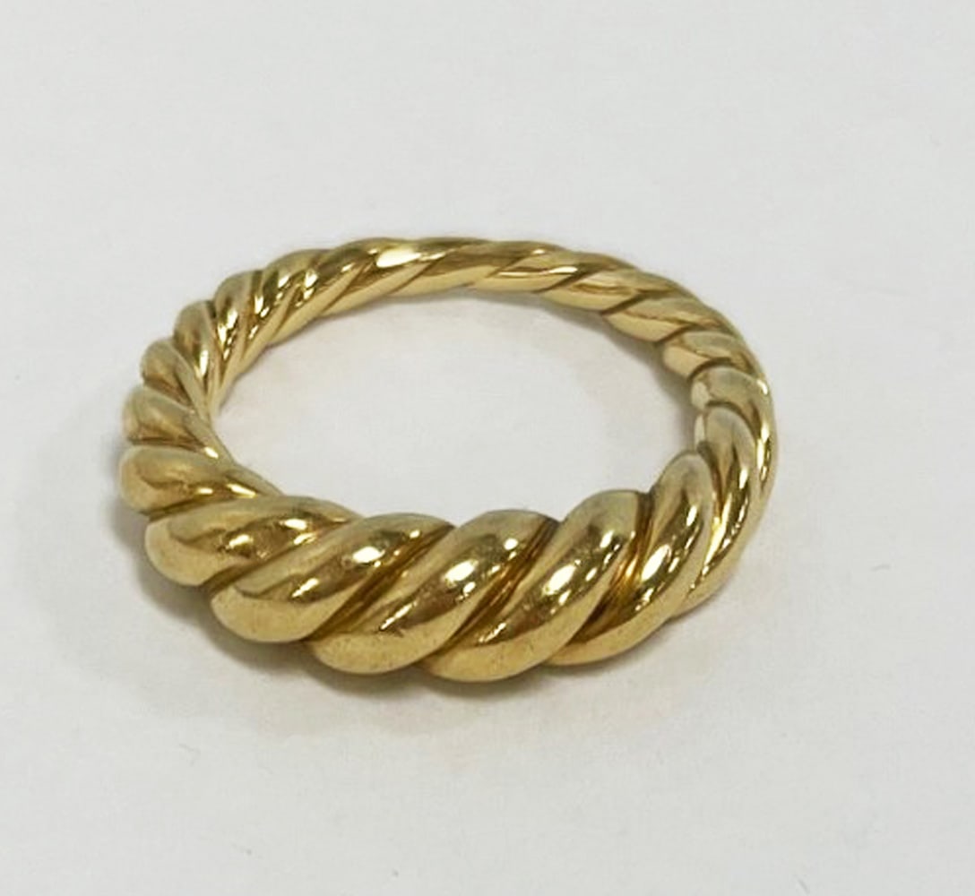 David Yurman 18K Gold Ring (1 of 2)