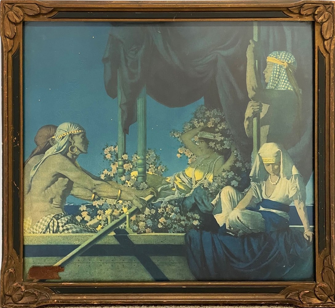 Maxfield Parrish Offset Lithograph Colored Print (1 of 2)