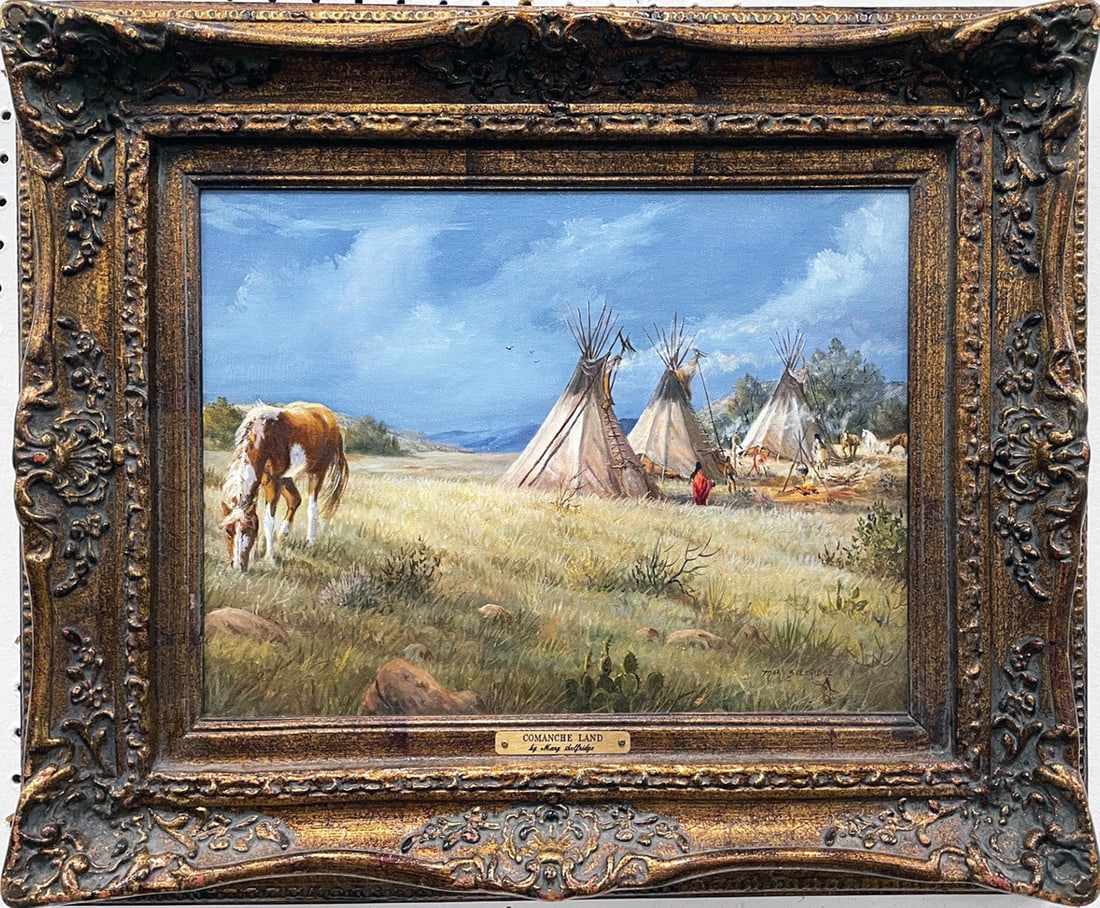 Mary Selfridge Oil on Canvas (1 of 2)