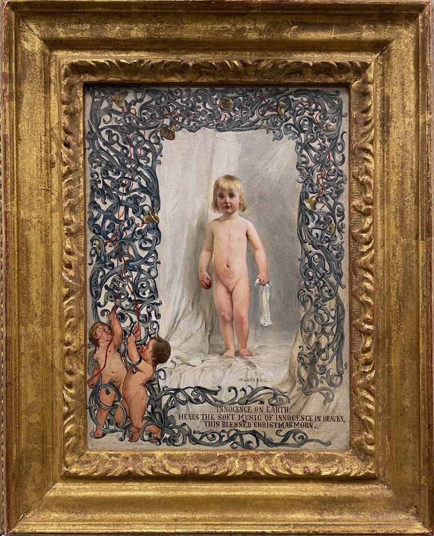 Ignaz Marcel Gaugengigl Oil on Wood Panel (1 of 2)