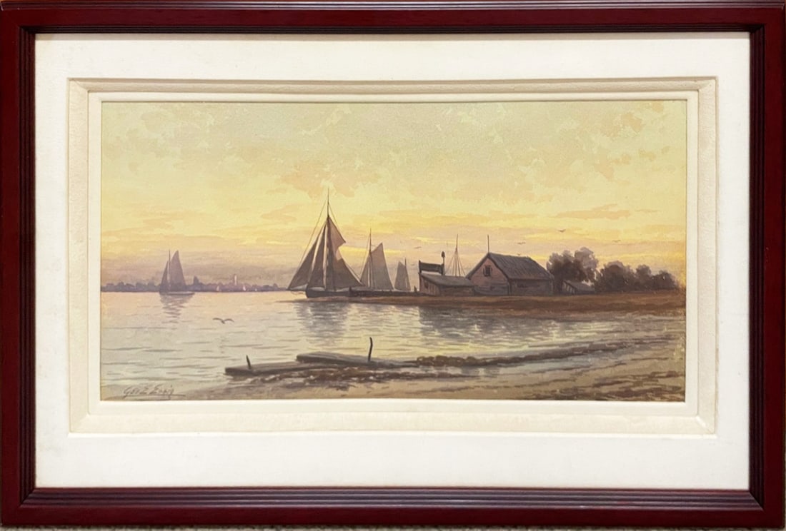 George Emerick Essig Watercolor on Paper (1 of 1)