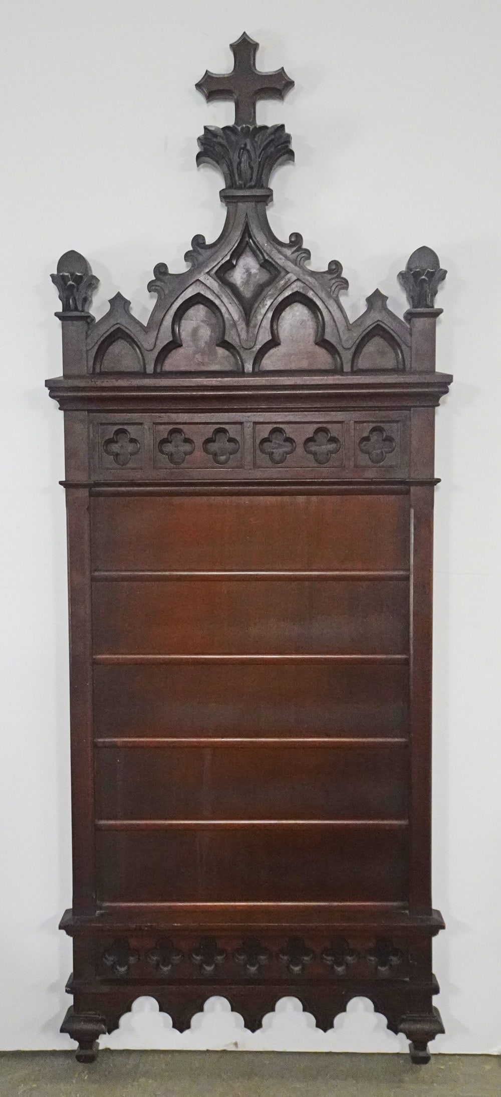 Gothic Style Walnut Church Hymn Board (1 of 2)