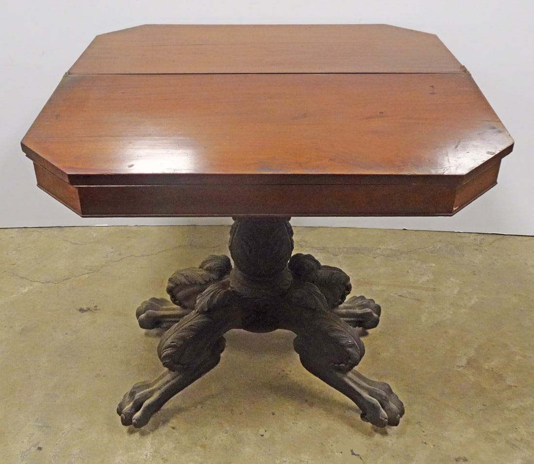 Federal Mahogany Card Table (1 of 2)