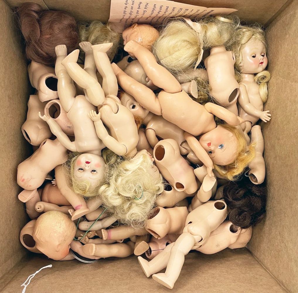 1950's Vogue 7 1/2 - 8" Ginny doll assorted parts (1 of 1)