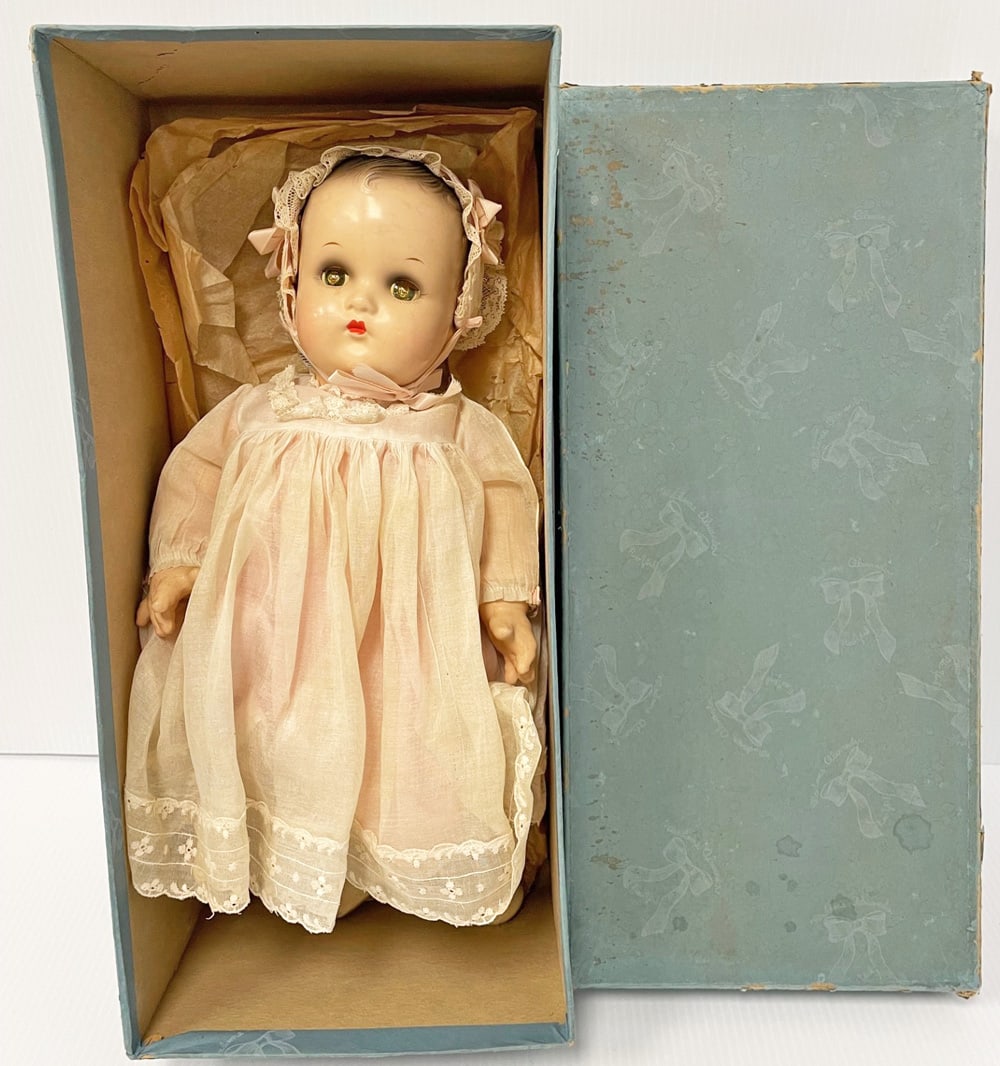 Madame Alexander composition baby doll 1930-40's in box (1 of 3)