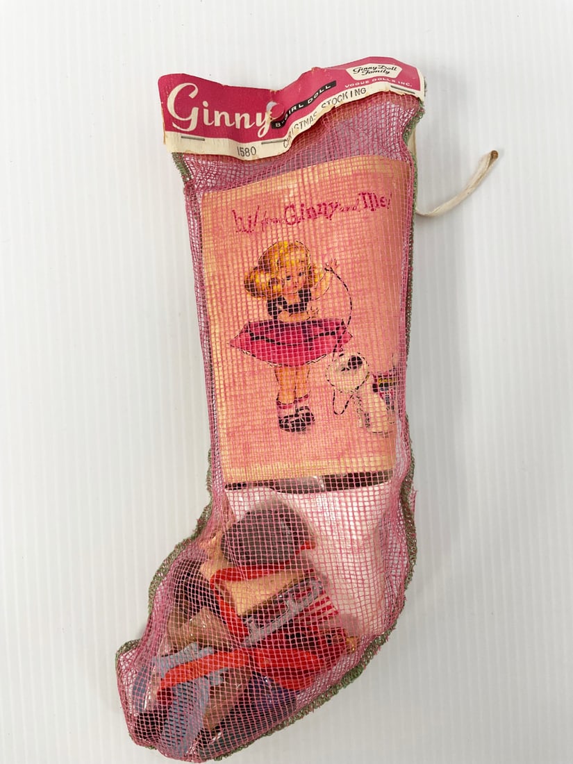 Vogue 1950's rare Christmas Holiday Stocking (1 of 2)