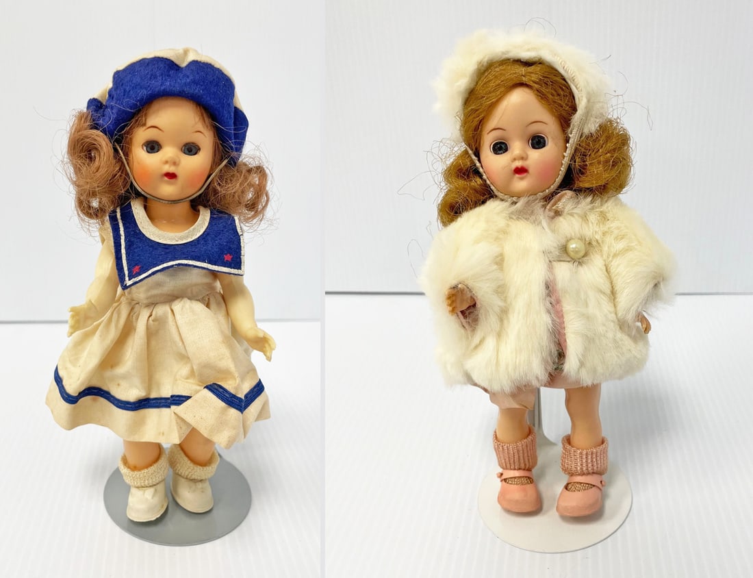 Two 1950's hard plastic Vicki dolls (1 of 2)