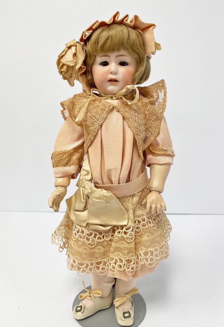 Antique bisque German Heubach 16" character doll (1 of 2)