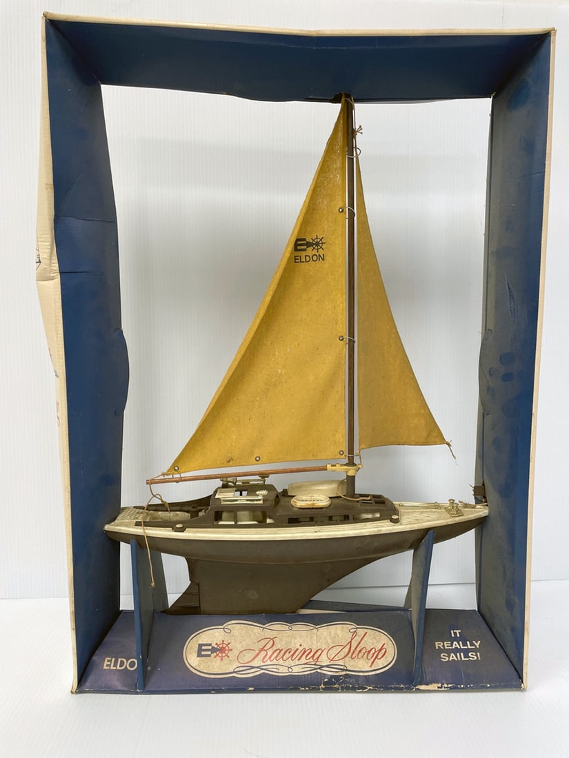 Eldon Industries Inc. Racing Sloop Boat Model (1 of 1)