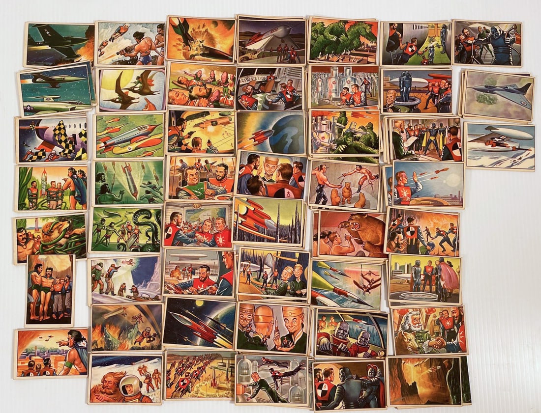 Bowman Jets, Rockets and Spaceman Trading Cards (1 of 2)