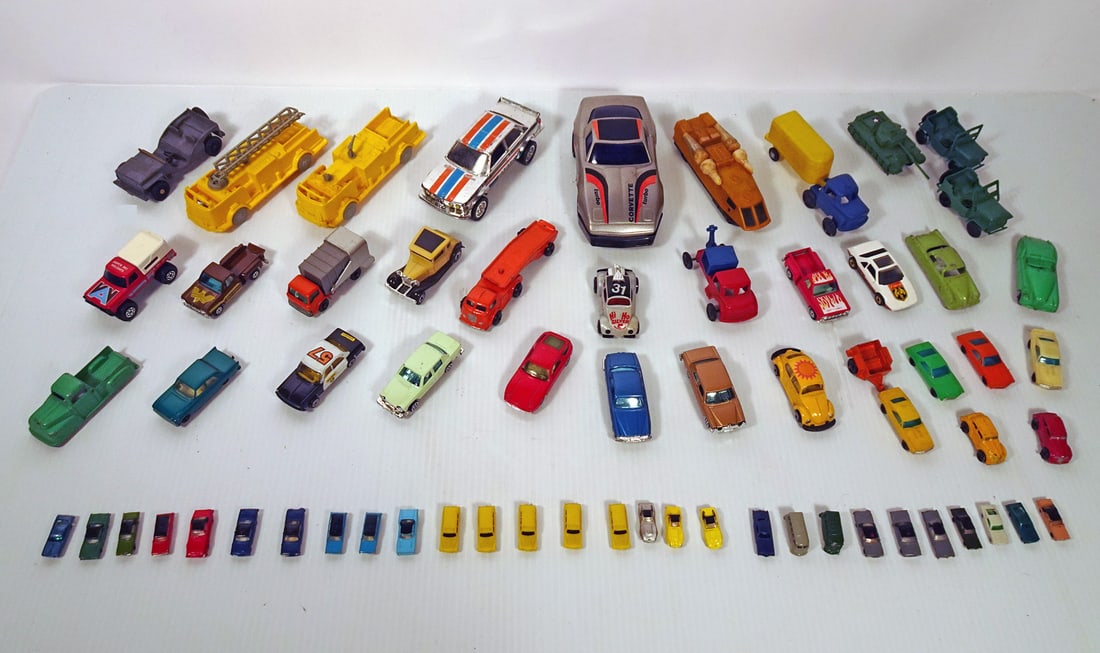 Vintage Diecast and Plastic Vehicles Grouping (1 of 1)