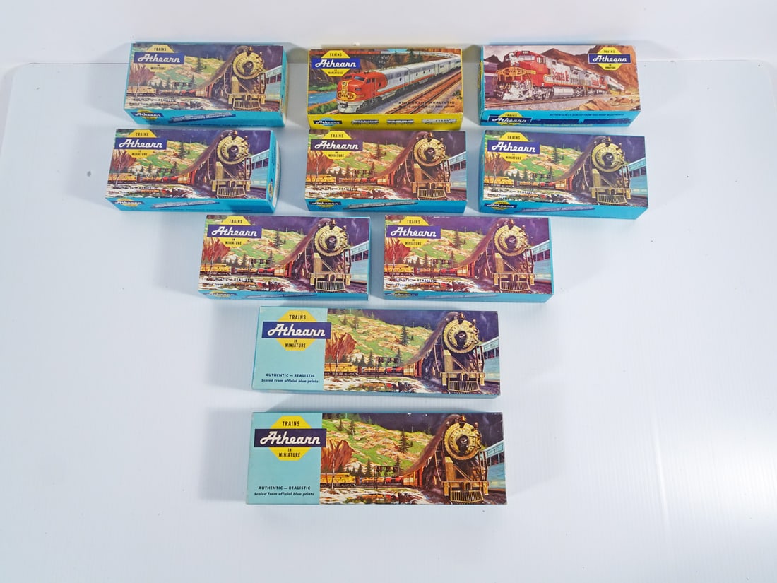 Vintage Athearn HO Scale Trains Grouping (1 of 2)