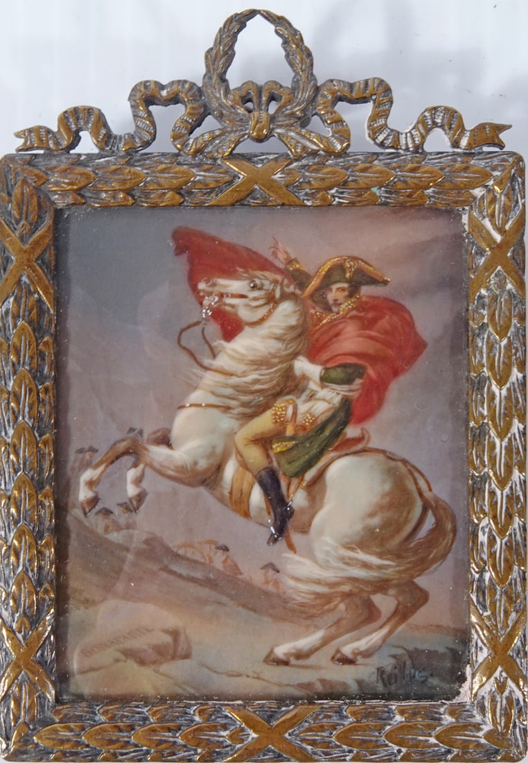 Continental Miniature Painting of Napoleon (1 of 1)