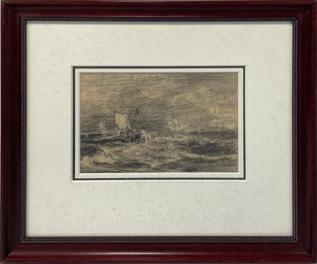 George Robert Bonfield Charcoal on Paper (1 of 2)