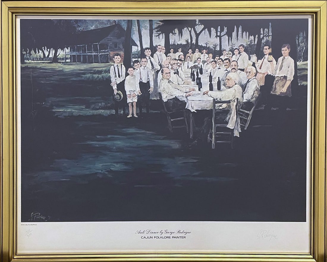 George Rodrigue Lithographic Poster (1 of 3)
