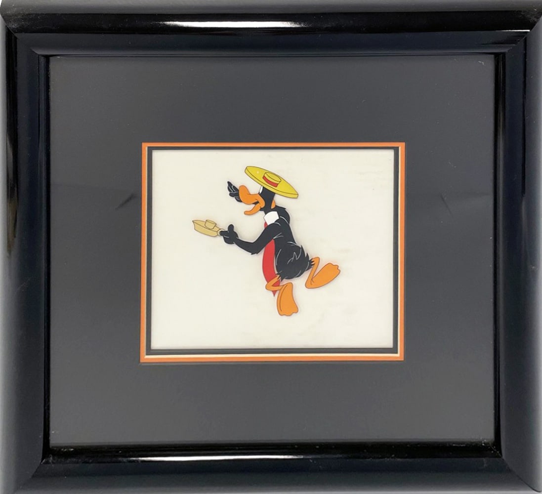 Daffy Duck Hand Painted Animation Cel (1 of 1)