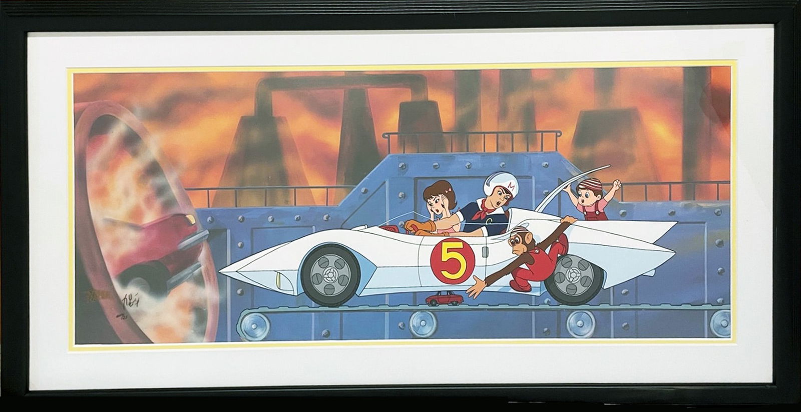 Speed Racer Hand Painted Animation Cel (1 of 1)