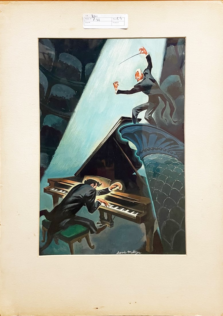 Davis Meltzer Illustration Art Drawing (1 of 1)