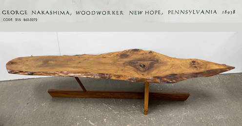 George Nakashima Minguren Line Coffee Table