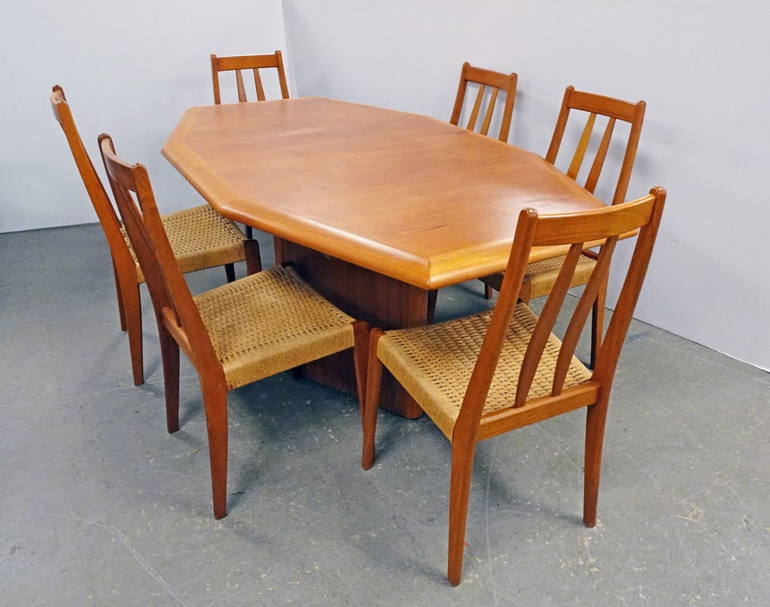 Danish Modern Teak Dinette Set (1 of 3)