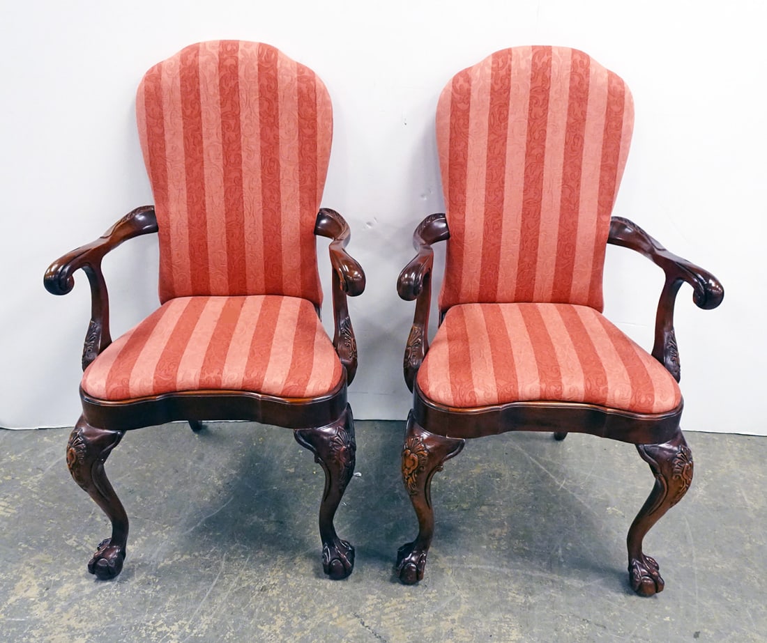 Pair of Hickory Chair Co. Fauteuils (1 of 3)
