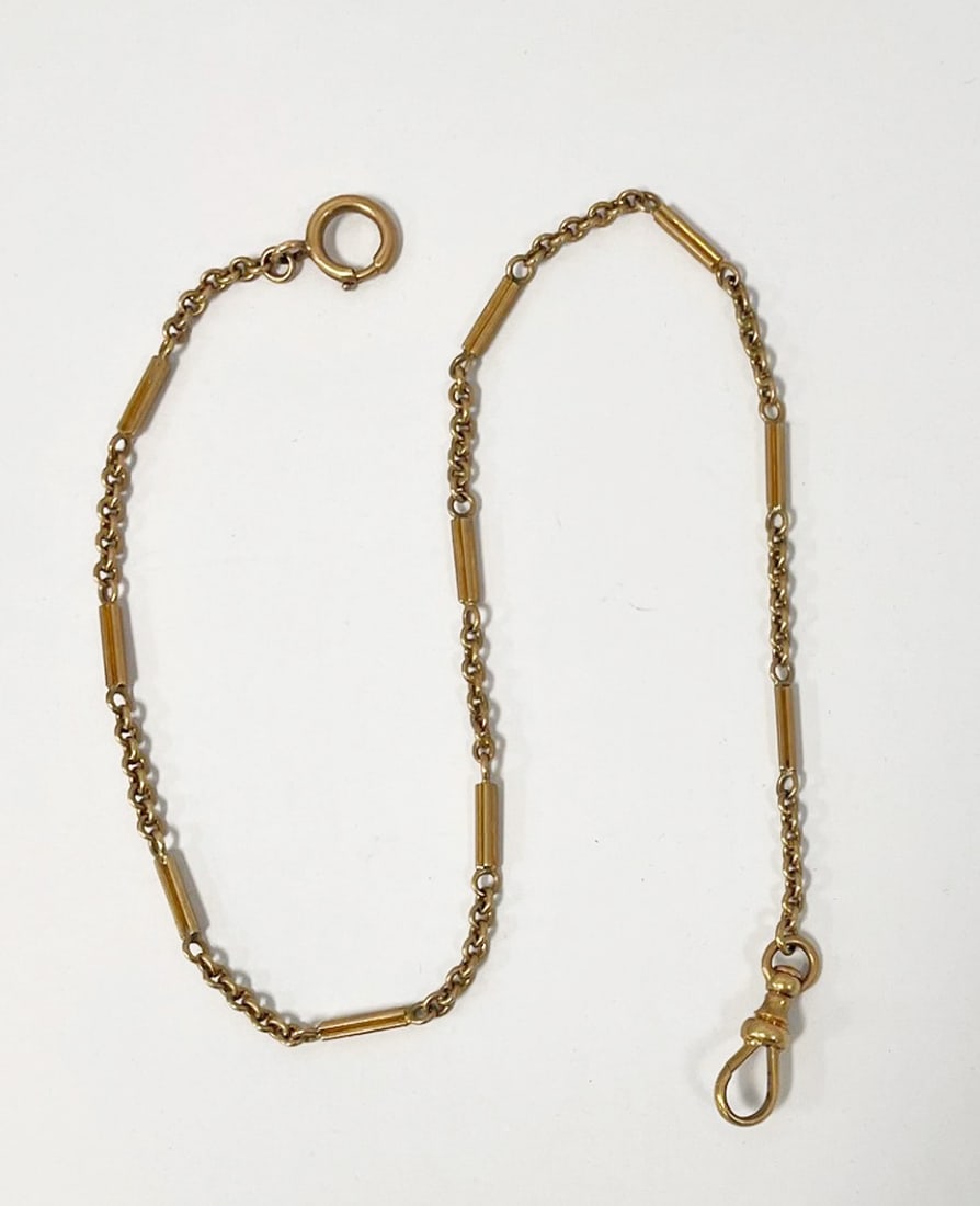 14K Gold Watch Chain (1 of 2)