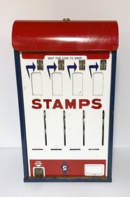 Coin Operated Stamp Dispenser Machine
