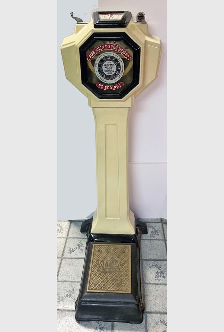 Watling Scale Co. Coin Operated Floor Scale