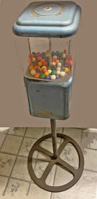 Floor Standing Coin Operated Gumball Machine