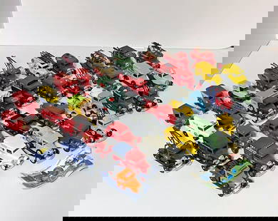 Eligor Hobbycar Diecast Vehicles Grouping: Thirty-six piece Eligor Hobbycar diecast vehicles grouping, circa 1980's, made in France, comes with a 1982 catalog