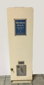 Vintage Coin Operated Tampon Dispenser