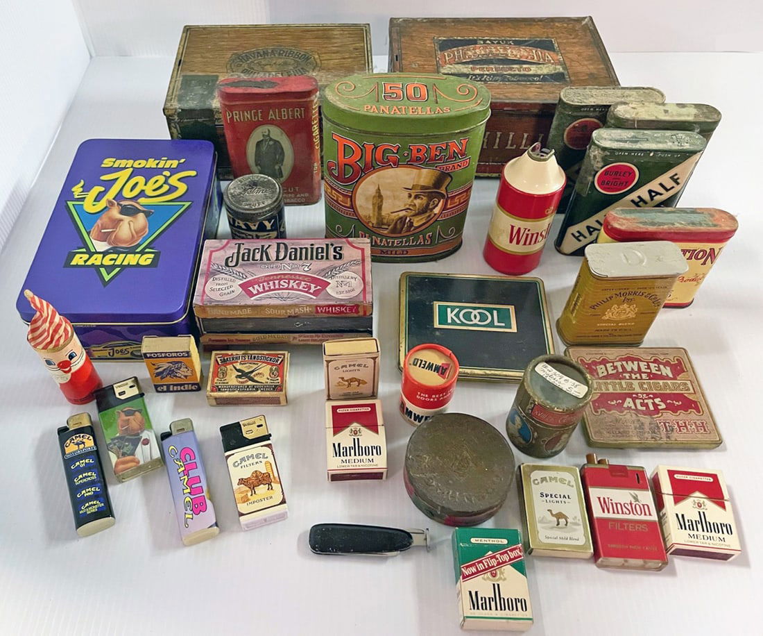 Antique to Modern Tobacciana Grouping (1 of 1)