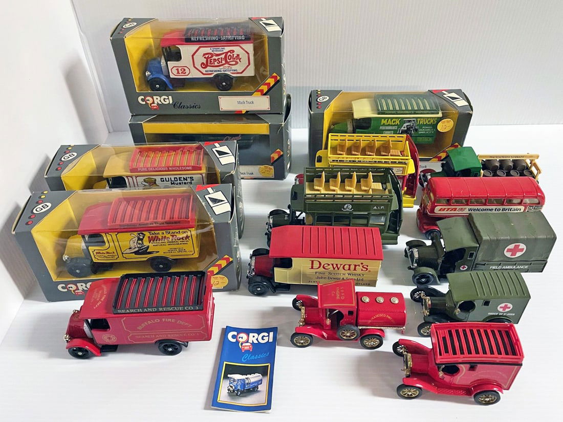 Corgi Toys Ltd. Diecast Vehicles Grouping (1 of 2)