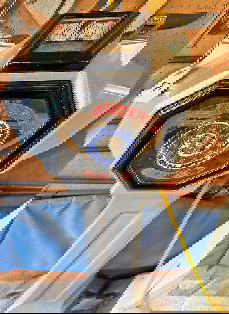 Watling Scale Co. Coin Operated Floor Scale (1 of 2)