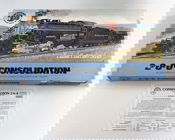 Bachmann HO Consolidation Locomotive/Tender