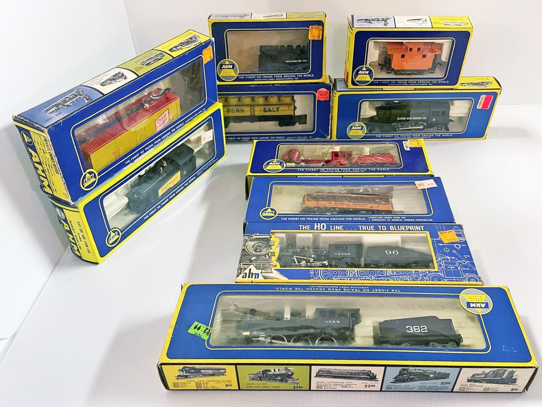 AHM HO Scale Trains Grouping (1 of 1)