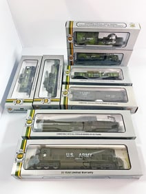 AHM HO Scale US Army Train Set