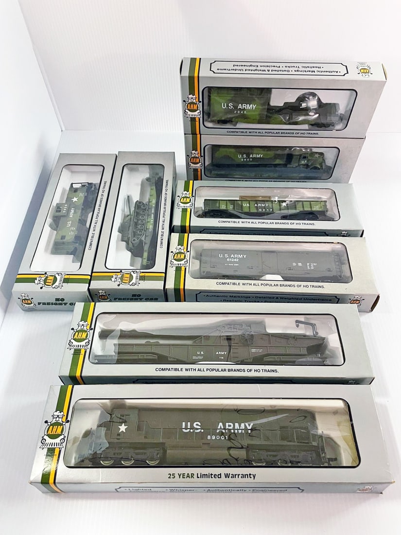 AHM HO Scale US Army Train Set (1 of 1)