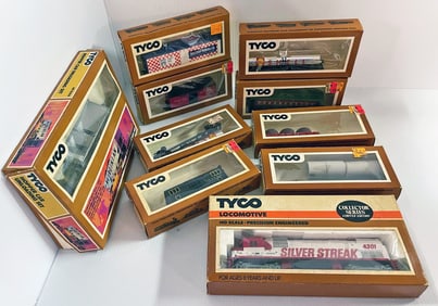 Tyco HO Scale Trains Grouping